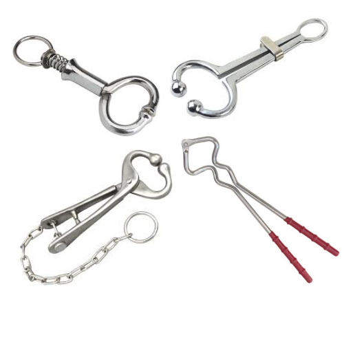 Professional bull holder tool for safe cattle restraint and farm management